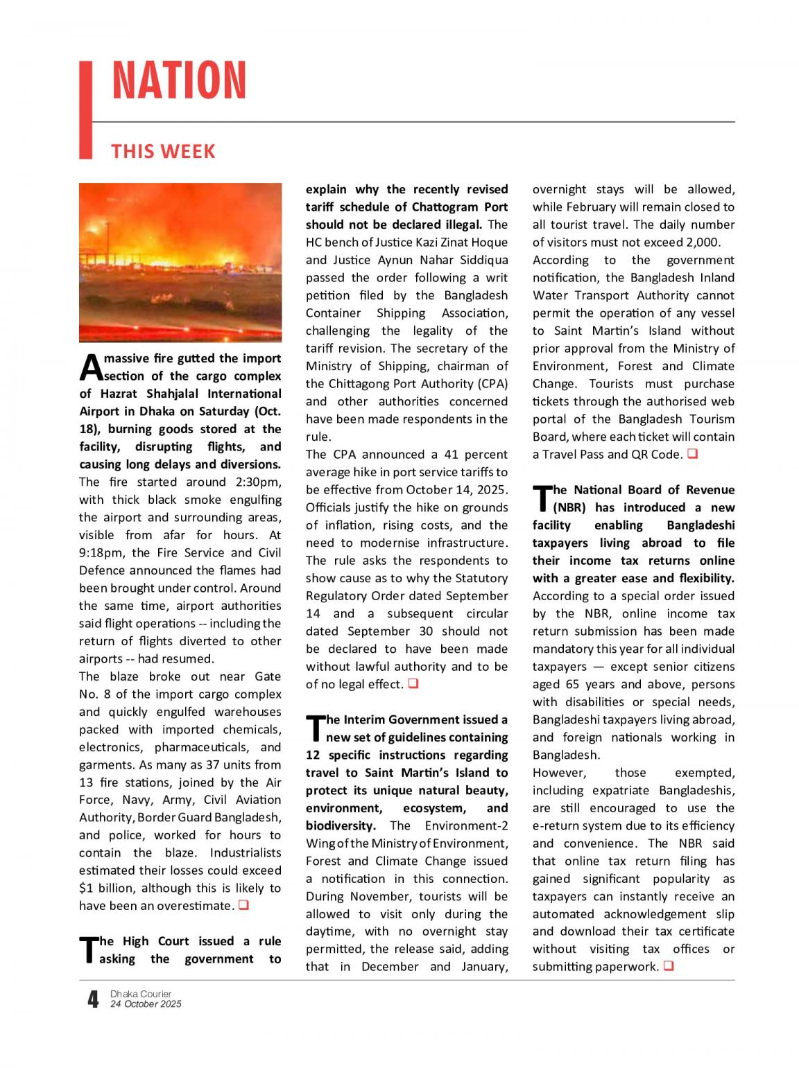 DHAKA COURIER | Bangladesh